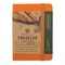 Pentalic Recycled Traveler's Sketchbook - 4-1/8" x 2-7/8", Orange